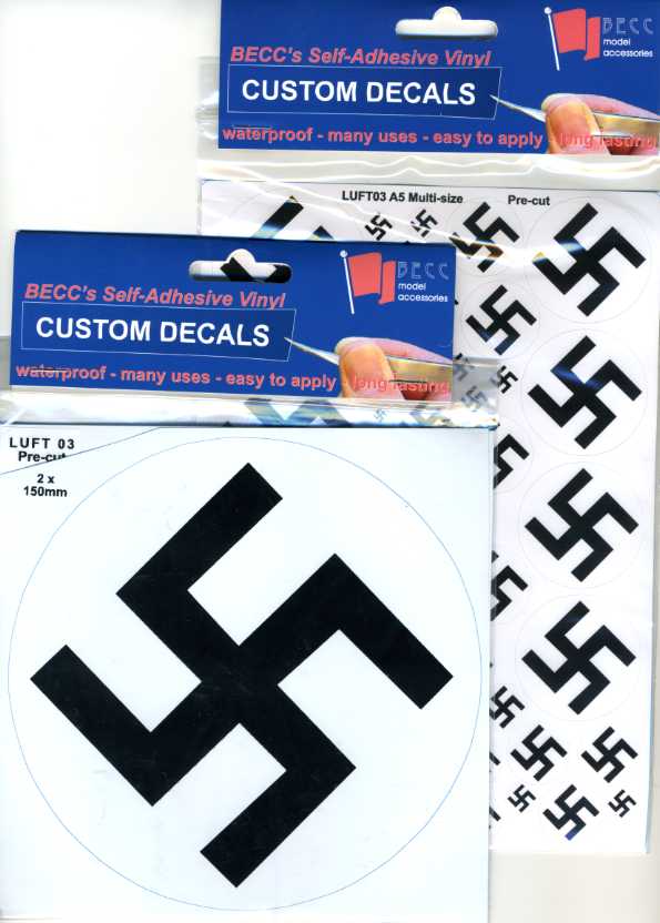 Becc German Roundel Vinyl Decals