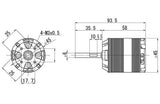 O.S. OMH-4535-1260 Brushless Motor