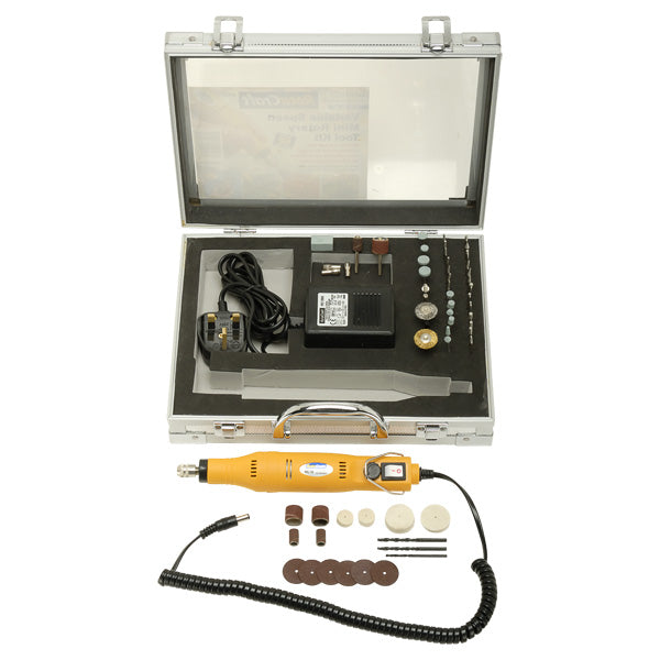 ROTACRAFT VARIABLE SPEED MINI ROTARY TOOL KIT