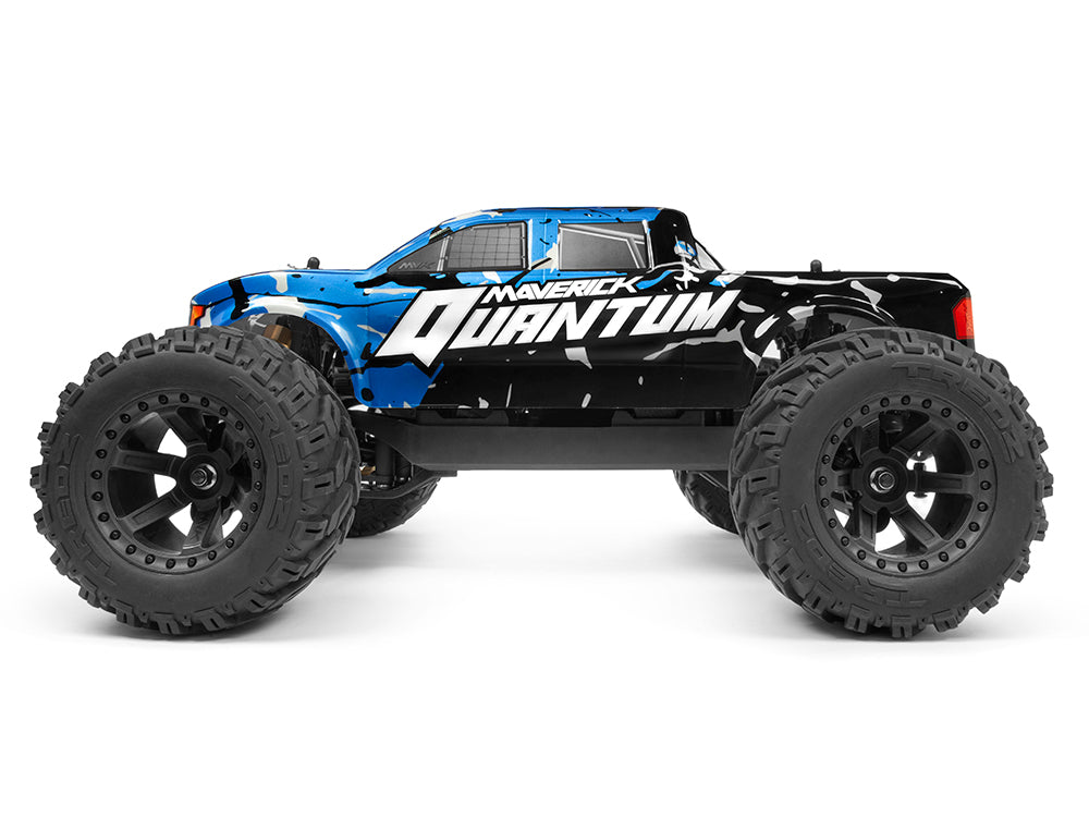 Maverick Quantum MT 1/10 4WD Monster Truck - Blue Brushed