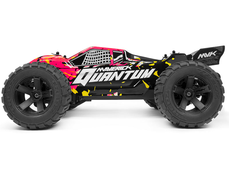 Maverick Quantum XT 1/10 4WD Stadium Truck - Pink Brushed