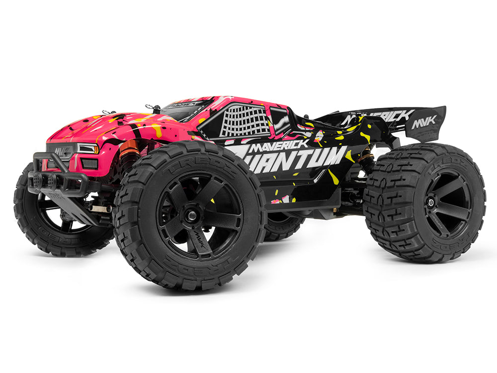 Maverick Quantum XT 1/10 4WD Stadium Truck - Pink Brushed