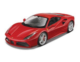 Maisto 1/24 Ferrari 488 GTB Diecast Model Kit