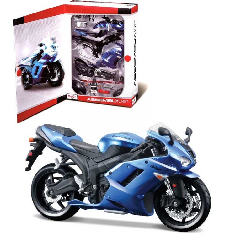 Maisto 1/12 Diecast Metal Model kit of a Kawaksaki Ninja ZX-6R