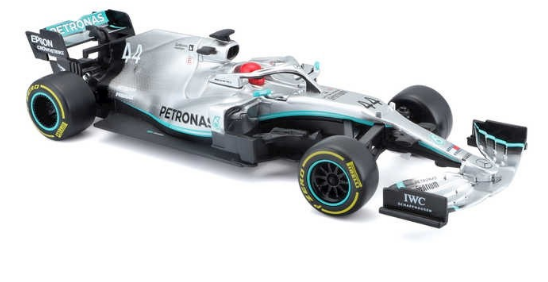 Maisto 1:24 Premium RC F1 Mercedes AMG Petronas F1 W10 2019 Season Hamilton