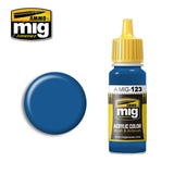 Ammo Mig Jimenez Acrylic 17ml Paint MARINE BLUE