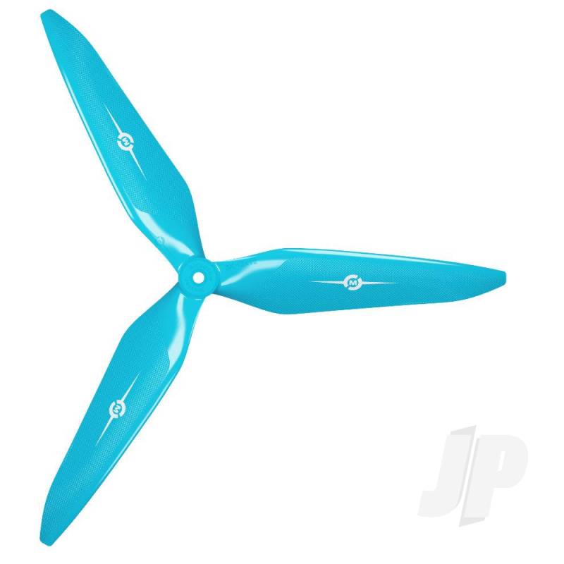 13x12 3X Power X-Class Giant Racing Drone Propeller (CCW) Blue