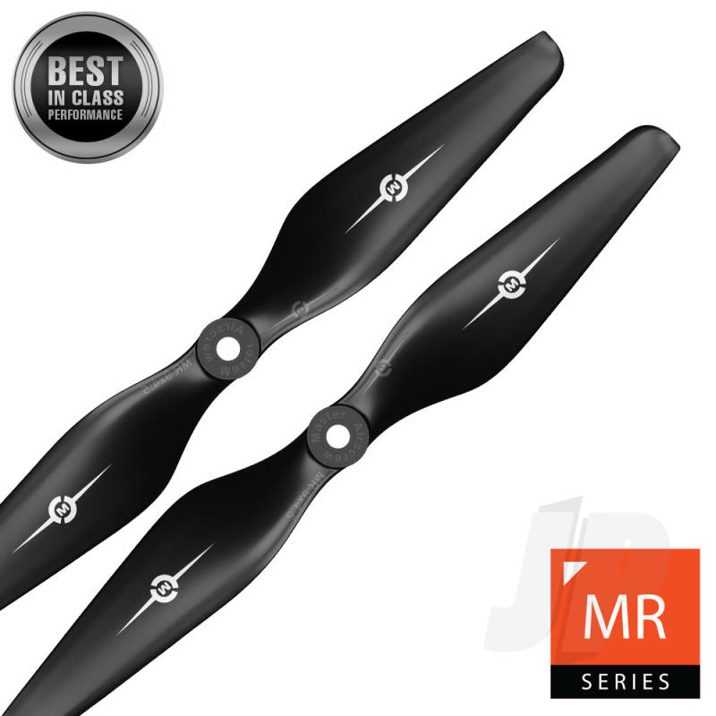 Master Airscrew MR - 8x4.5 Propeller Set x2 Black