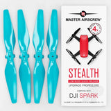 4.7x2.9 DJI Spark STEALTH Upgrade Propeller Set 4x Blue