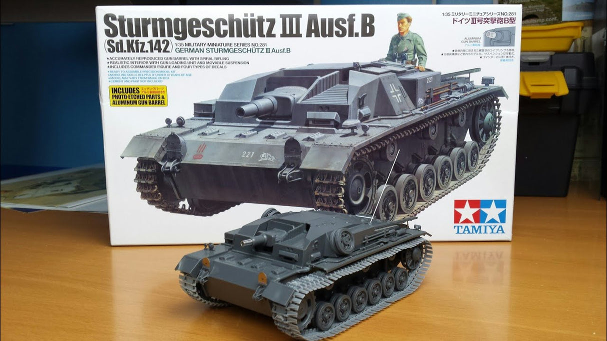 Tamiya 1/35 Sturmgesshutz III Ausf B 35281