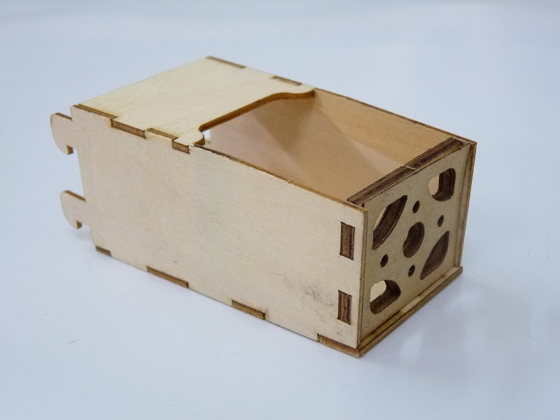 SMC Laser Cut Plywood Electric Motor Box