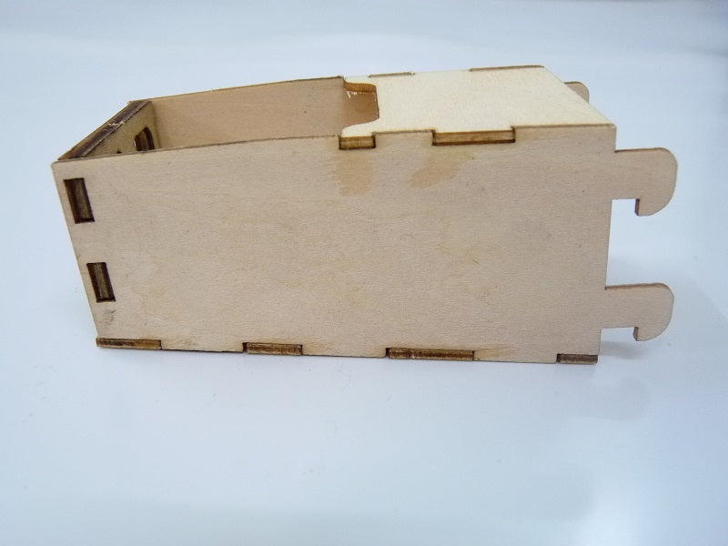 SMC Laser Cut Plywood Electric Motor Box