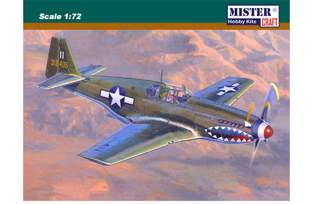 Mister Craft 1:72 P-51 B-1 - Mustang BullFrog Kit 030469