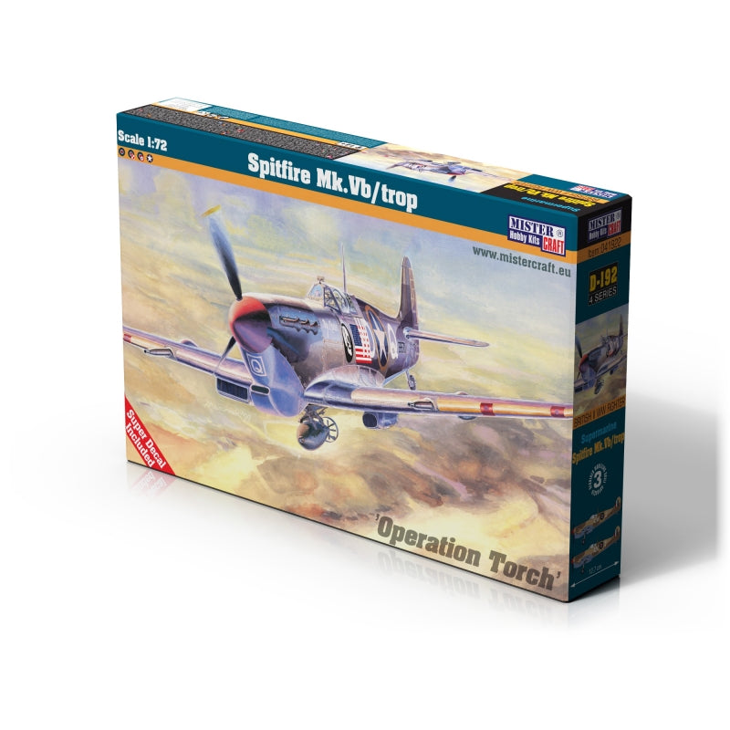 MisterCraft 1/72 Scale Spitfire Mk.Vb/trop kit MCD192