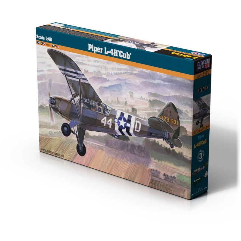 Plastic Kit MisterCraft 1:48 Scale Piper L-4H Cub MCE41