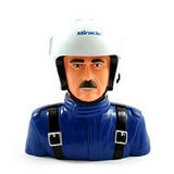 MIRACLE HELMET 1/4TH PILOT - BLUE (H120xL120xW70mm)