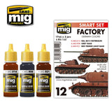 MIG7142 AMMO GERMAN FACTORY COLOURS ACRYLIC PAINT