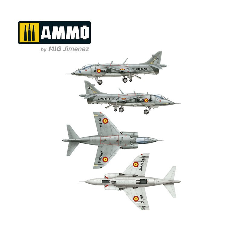 Ammo 1/48 Harrier AV-8S Matador (Kinetic Harrier GR1/GR3) Limited Edition MIG8505