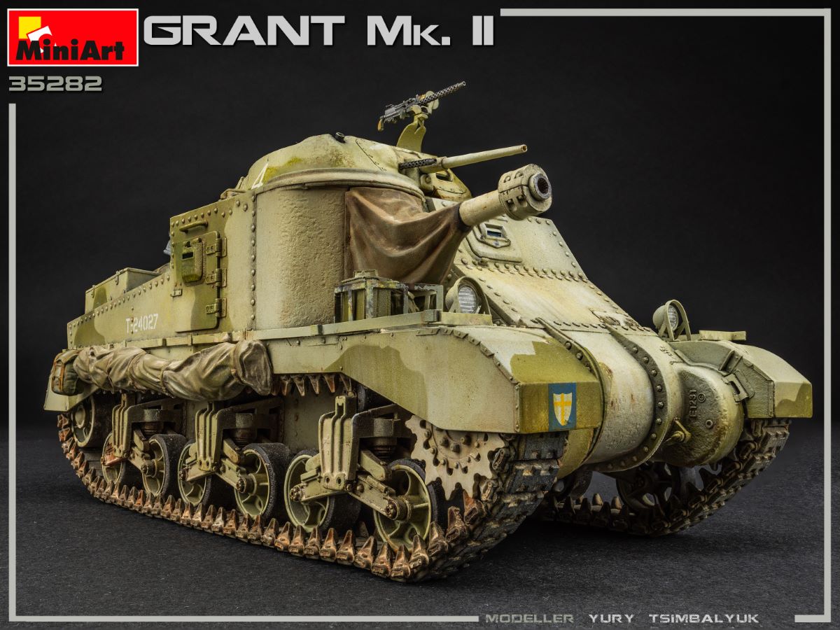 Miniart 1/35 British Grant Mk II Tank 35382