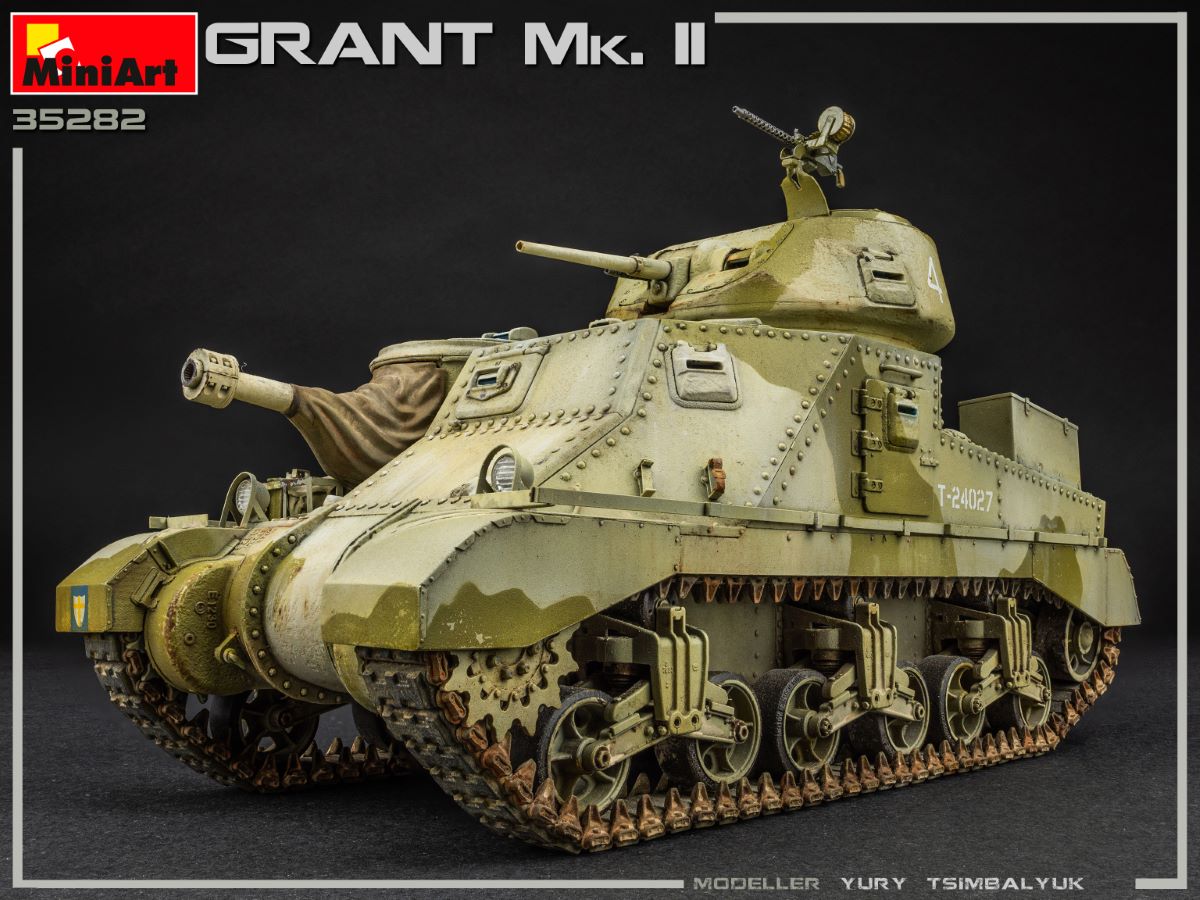 Miniart 1/35 British Grant Mk II Tank 35382