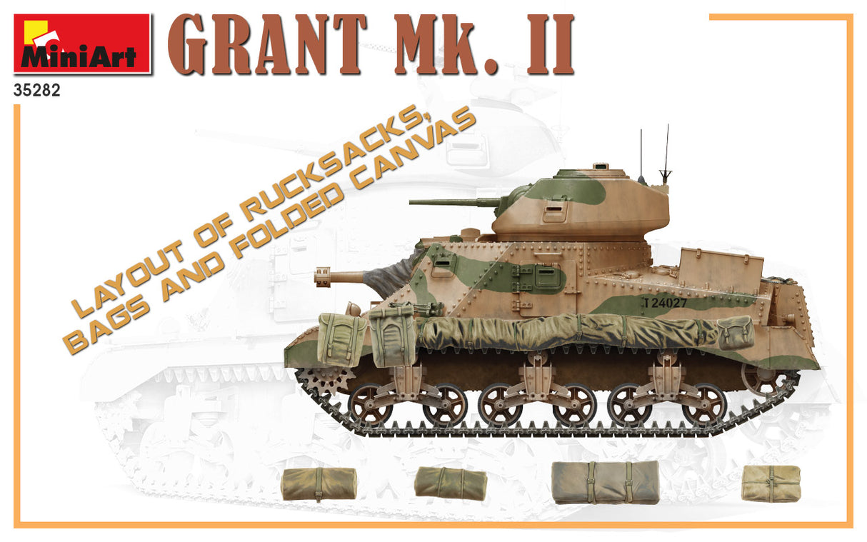 Miniart 1/35 British Grant Mk II Tank 35382