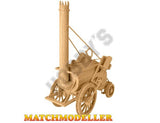 Matchbuilder Stephens Rocket Locomotive Kit (TAS006467)