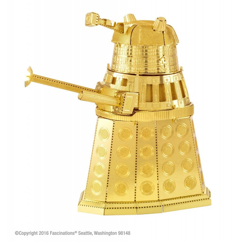 Metal Earth Gold Dr Who Dalek MMS401G