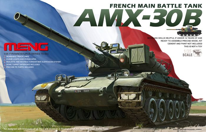 1/35 MENG French Main Battle Tank AMX-30B