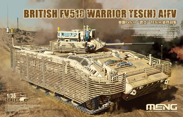 Meng Model 1/35 British FV510 Warrior TES(H) AIFV Kit