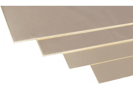 Brass sheet 1.0x100x500 mm