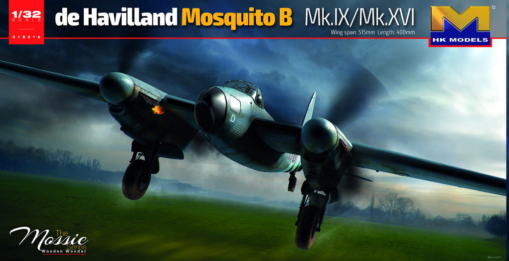 HK Models 1/32 De Havilland Mosquito B Mk. IX/Mk. XVI PKHK01E16