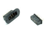 MPX-Style 8 Pin socket connector and plug connector (pair)