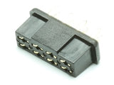 MPX-Style 8 Pin socket connector and plug connector (pair)