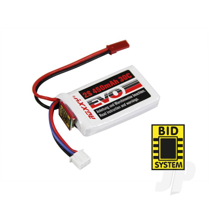 ROXXY EVO LiPo 2S 450mAh 30C 7.4V with BID Chip