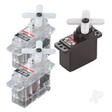 Multiplex Indoor Servo Set 2xHS-40 & 1xHS-65HB