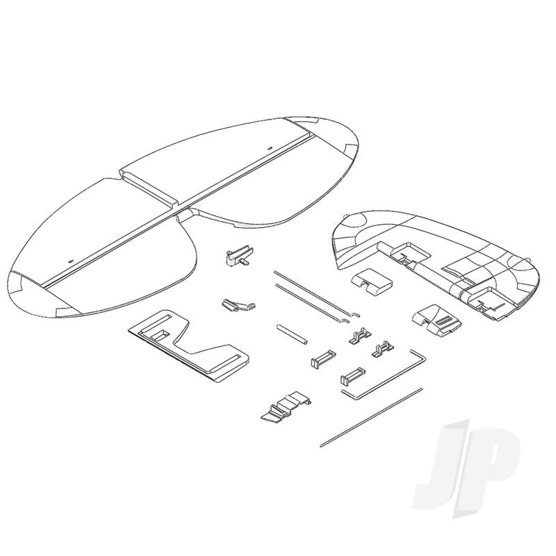 Rudder & Elevator for FunCub XL