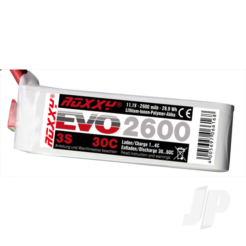 LiPo ROXXY Evo 3-2600 30C