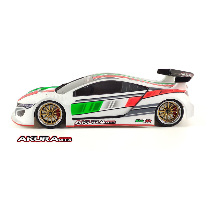 Montech Akura GT3 1/10 Body - Clear Body - to suit touring car chassis
