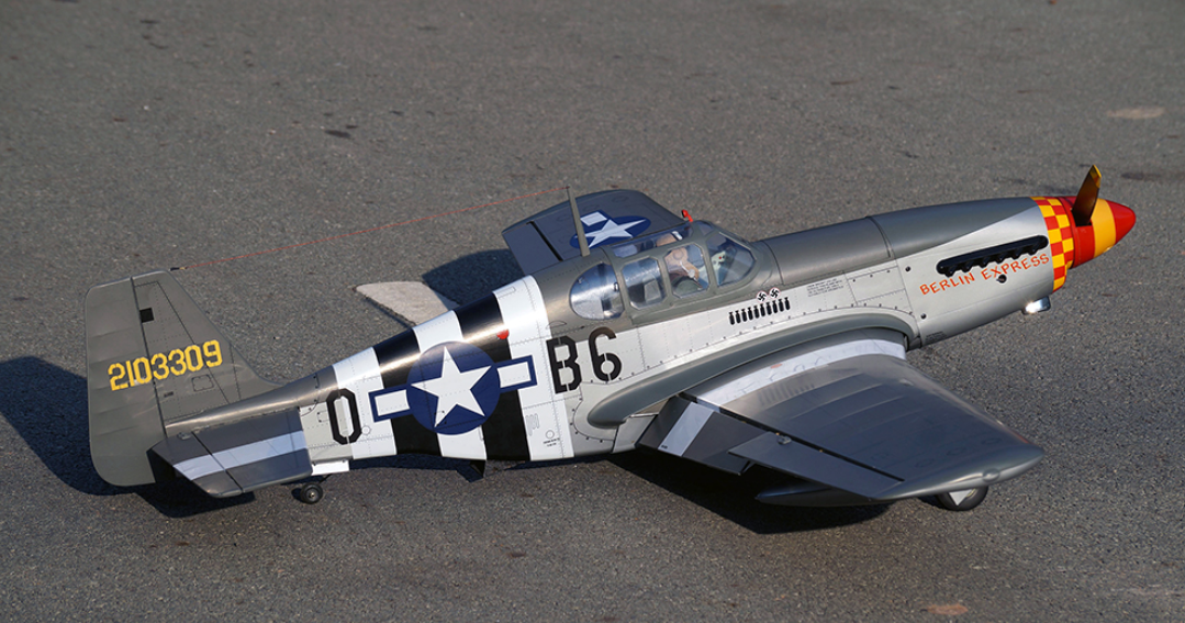 VQ P-51B Mustang - Berlin Express ARF