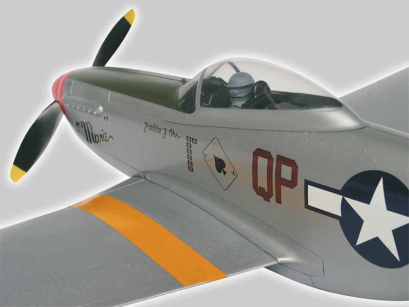 Alpha models P-51 D Mustang Foam plane 4 Channel