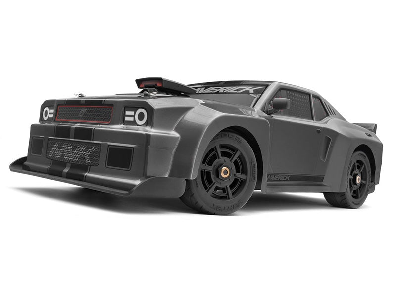 Maverick Quantum R Flux Muscle Car Grey 1/8