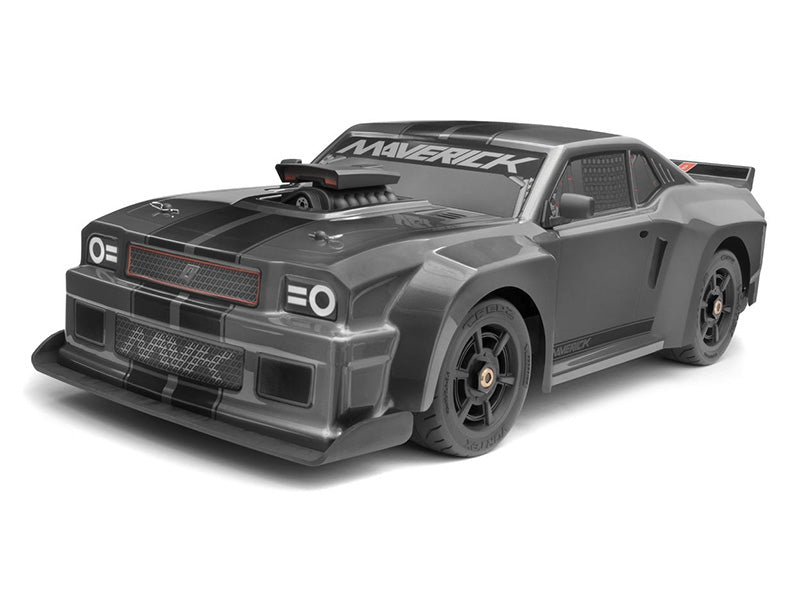 Maverick Quantum R Flux Muscle Car Grey 1/8