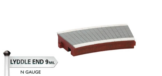 Hornby N8092 Lyddle End Curved Platform - 1st Radius