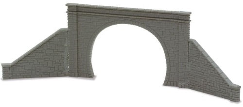 Peco NB-31 Single Tunnel Mouths and Retaining Walls - N Gauge