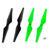 NINE EAGLES GALAXY VISITOR 6 GREEN AND BLACK BLADE/PROP SET