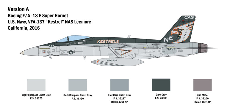 Italeri 1/48 McDonnell-Douglas F/A-18E Super Hornet IT2791