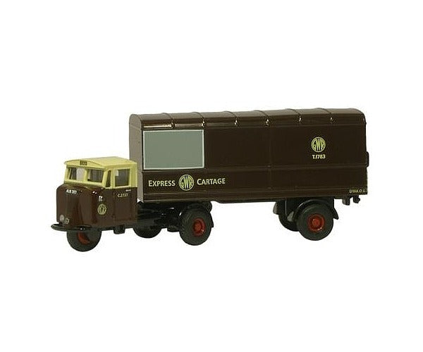 Oxford Diecast NMH011 GWR Scammell Van Trailer - 1:148 Scale