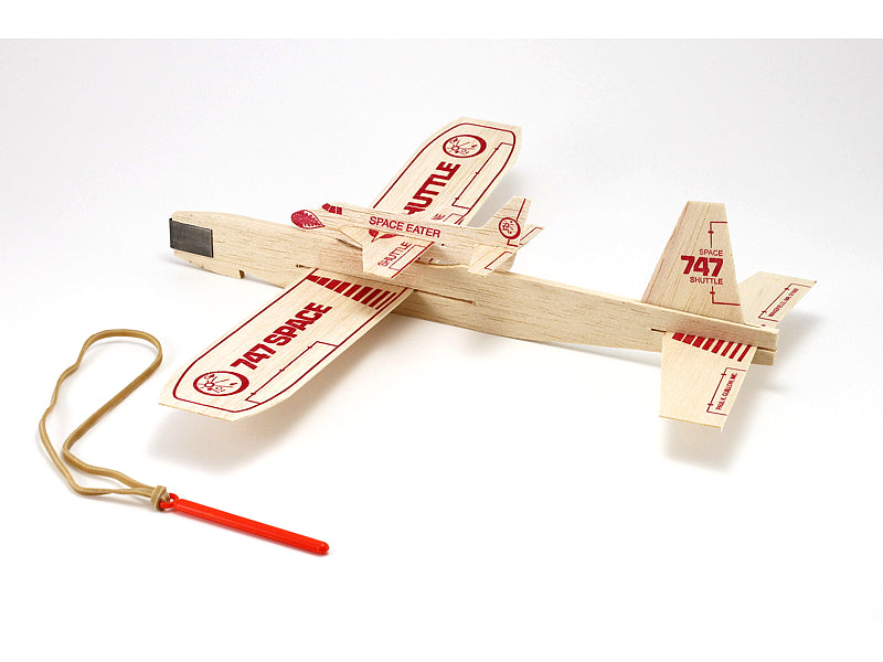 Guillows Catapult Glider w/ Piggyback Shuttle Plane