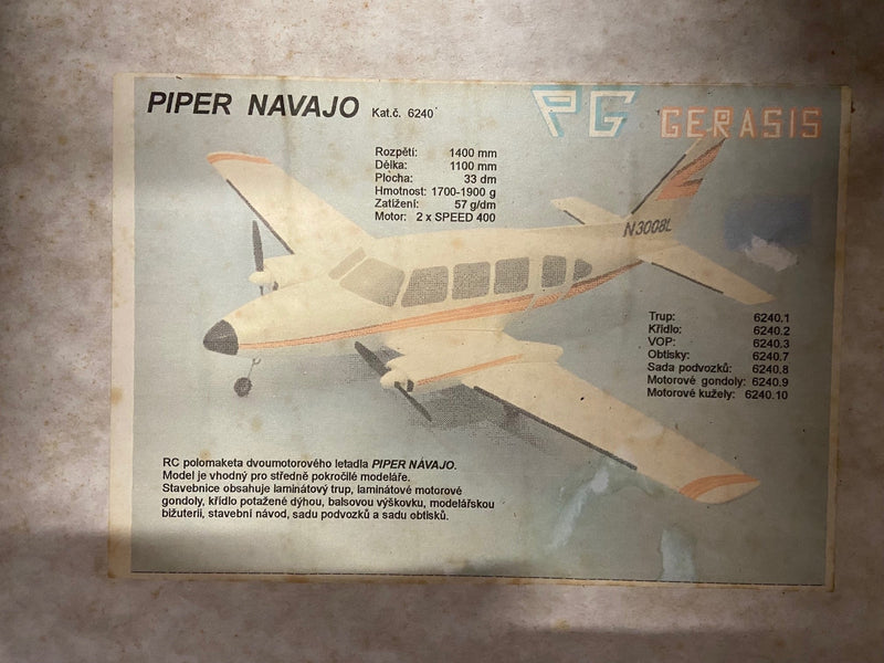 PG Gerasis Piper Navajo twin-engined utility aircraft 1.4M