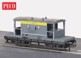 Peco NR-28C 15ft Brake Van BR Civil Engineers Dept